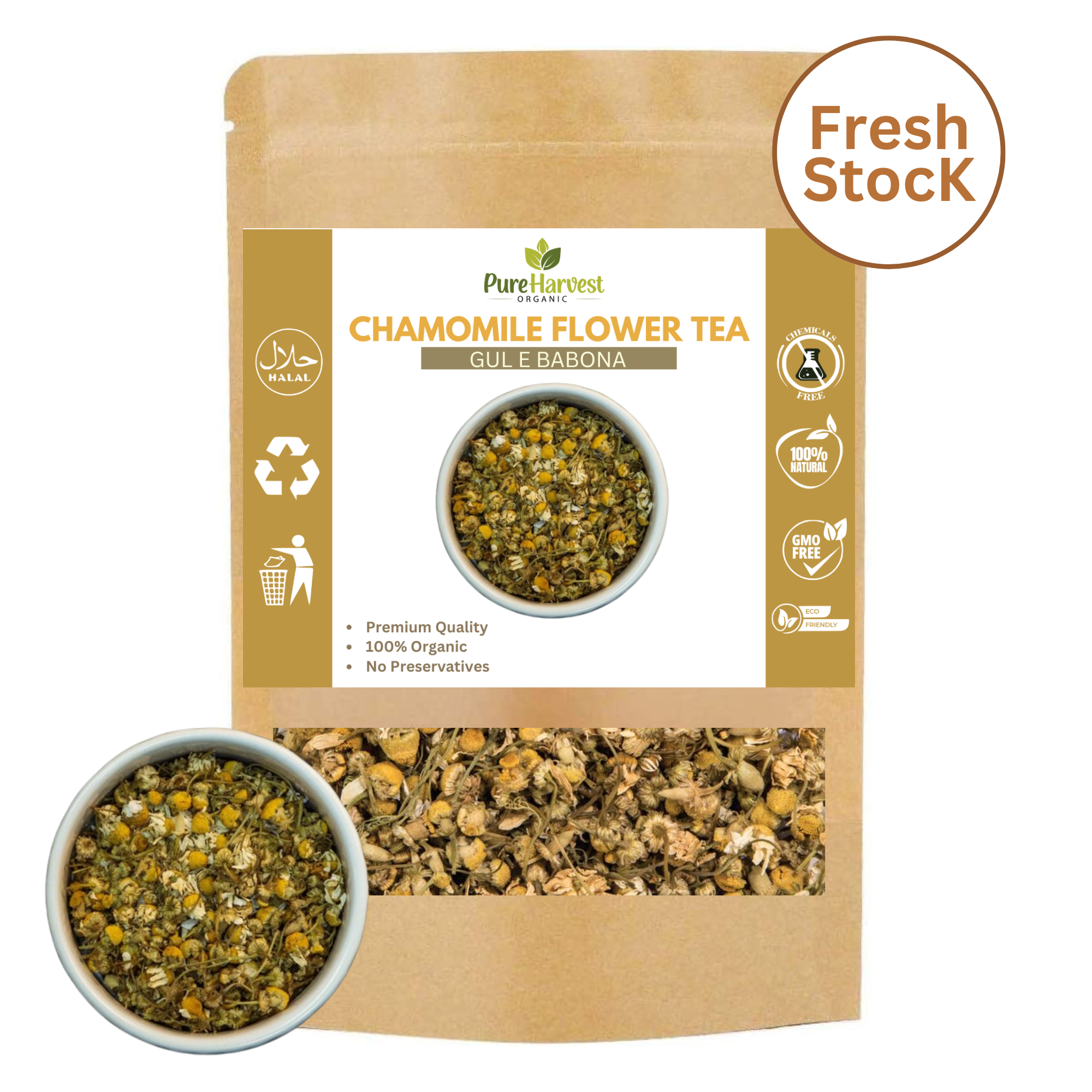 Chamomile Herbal Tea Chamomile Herbal Tea for Digestion and Stress Relief