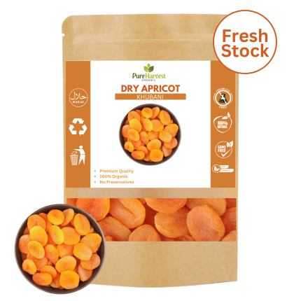 Dry Apricots Fresh Slices Organic