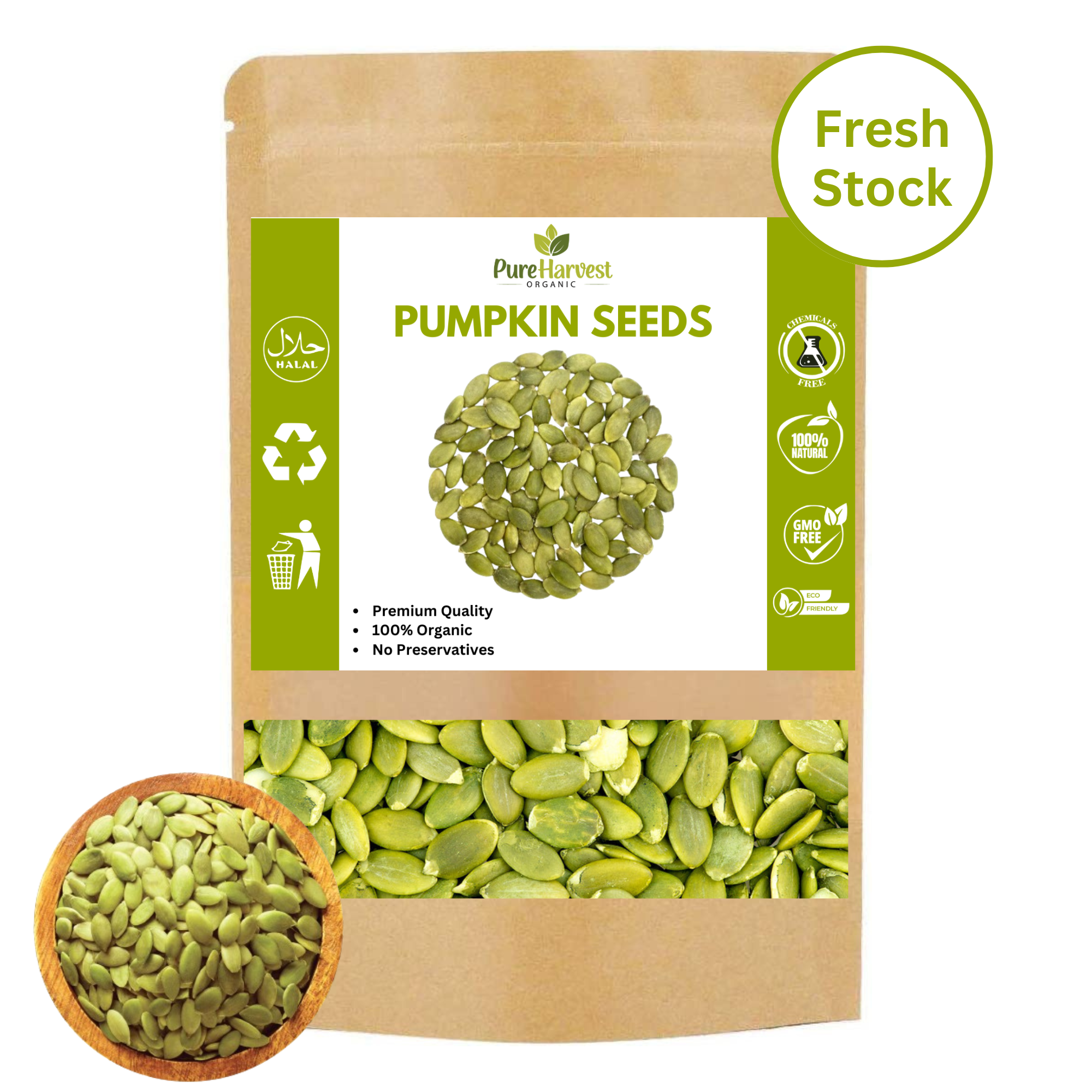 Pumpkin Seeds without Shell Pumpkin Seeds Pure and Organic